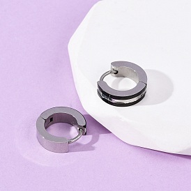 Серьги из 304 нержавеющей стали, с 316 нержавеющей стали, ионное покрытие (ip)