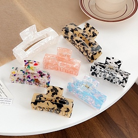 Заколки для волос в форме когтей из ацетата целлюлозы, аксессуары для волос для женщин и девочек