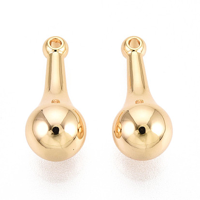 Латунные подвески, слеза, долговечный, без никеля 