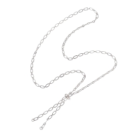 Изготовление ожерелий-слайдеров из латунной цепочки Фигаро