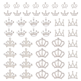 48 шт. 6 стили наборы для изготовления ювелирных изделий «сделай сам», включая кабошоны и подвески из сплава горного хрусталя, корона