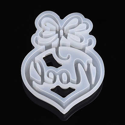 UV Safe Mini Heart Shaker Silicone Mold for Epoxy Resin Art