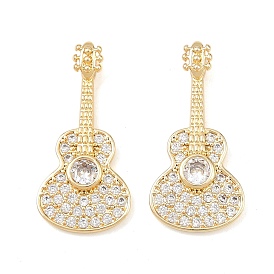 Латунные микро проложить кубического циркония подвески, гитар