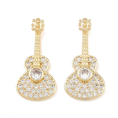 Латунные микро проложить кубического циркония подвески, гитар