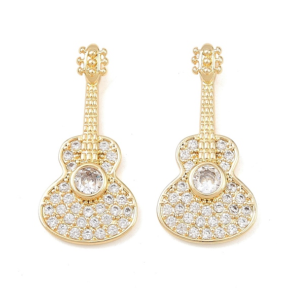 Латунные микро проложить кубического циркония подвески, гитар