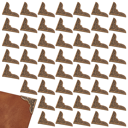 150шт. железный уголок-протектор, железа книга Фотоальбомы пунктов меню папки Защитные уголки