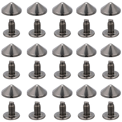 100 шт. заклепки из сплава, конус