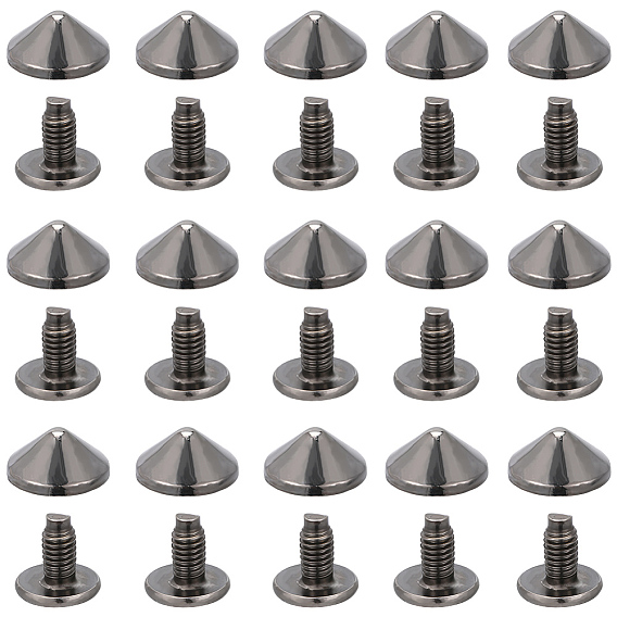 100 шт. заклепки из сплава, конус