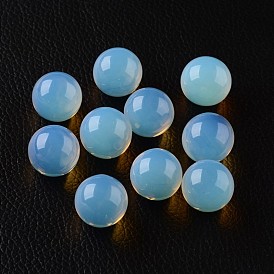 Perles de balle ronde en opalite, pas de trous / non percés, 16mm