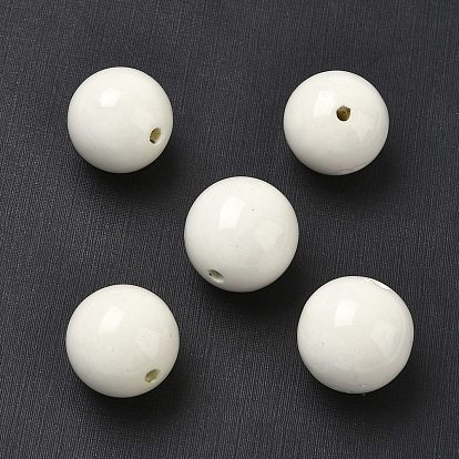 Ручной себе старину остеклением шарики фарфора, круглые