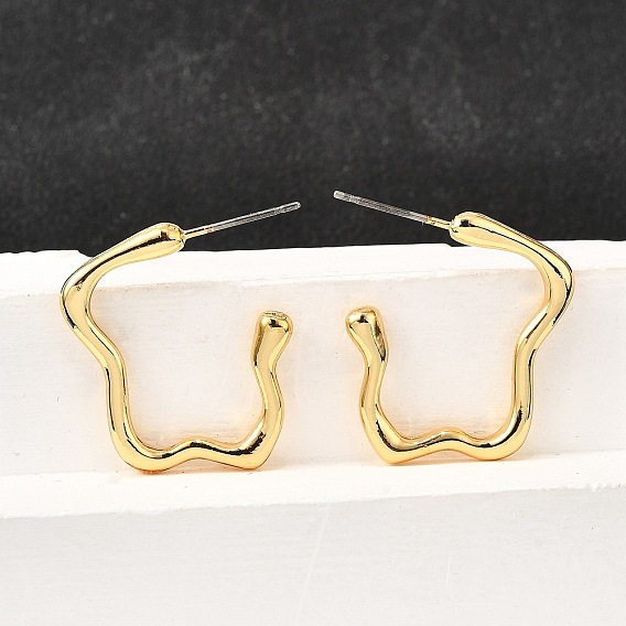 304 из нержавеющей стали серьги, c-образный