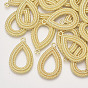 Alloy Pendants, Teardrop