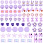 Resin Cabochons, Mixed Shapes