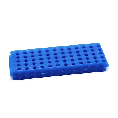 Plastic Test Tube Rack for 8/11 mm Tubes, 60 Holds, Lab Supplies, for Scientific Experiments