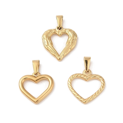 Вакуумное покрытие pvd 304 подвески из нержавеющей стали, шарма сердца