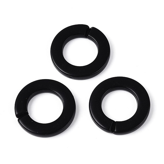 Непрозрачные акриловые кольца, разъемы для быстрой связи, для изготовления роликовых цепей, кольцо