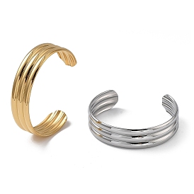 304 Stainless Steel Cuff Bangles for Women