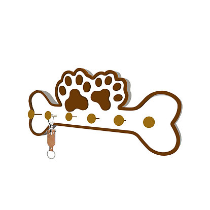 Настенные вешалки с крючками из дерева и железа, декоративная стойка-органайзер