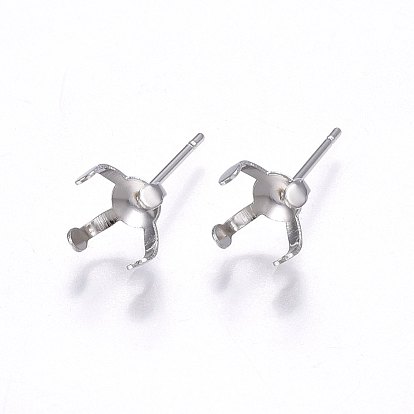 304 Stainless Steel Stud Earring Findings
