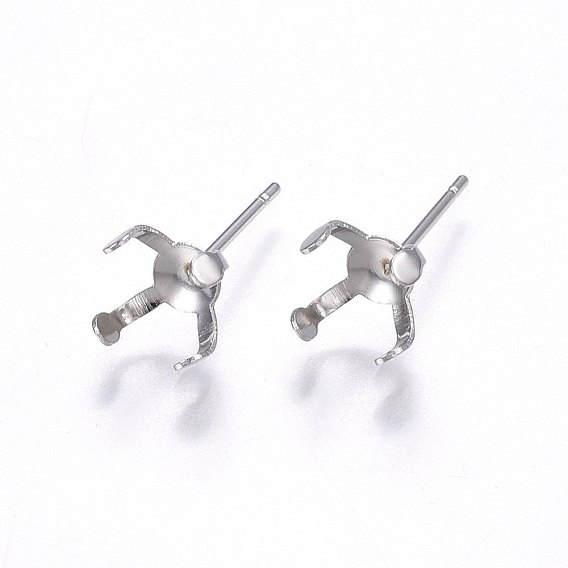 304 Stainless Steel Stud Earring Findings