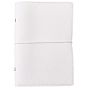 Rectangle PU Leather 6-Ring Binder Planner, Refillable Organizer with Card Slots