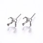 304 Stainless Steel Stud Earring Findings