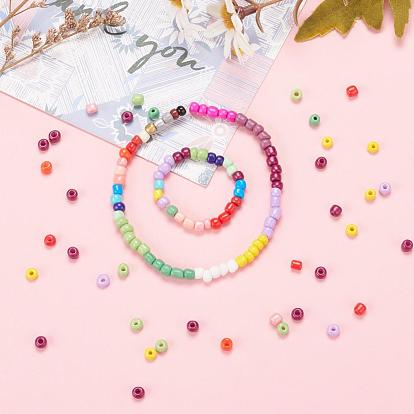 DIY Eyeglasses Chains Making Kits, Including 24 Colors Glass Seed Beads, Acrylic Beads, Lobster Claw Clasps, Glasses Rubber Loop Ends, Elastic Crystal Thread