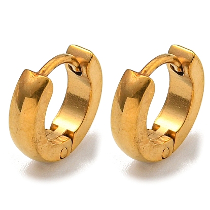 Вакуумное покрытие pvd 202 серьги-кольца из нержавеющей стали с 304 штифтами из нержавеющей стали для женщин