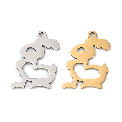 201 подвески из нержавеющей стали, кролика прелести