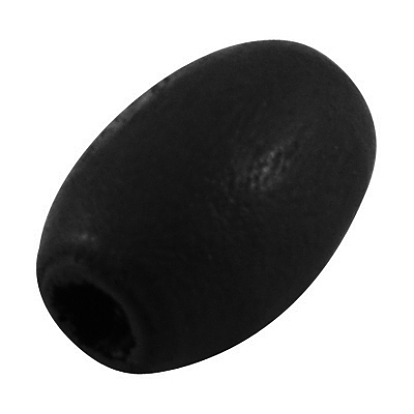 Natural Wood Beads, Lead Free, Dyed, Rice, 15x7m, Hole: 1.5mm