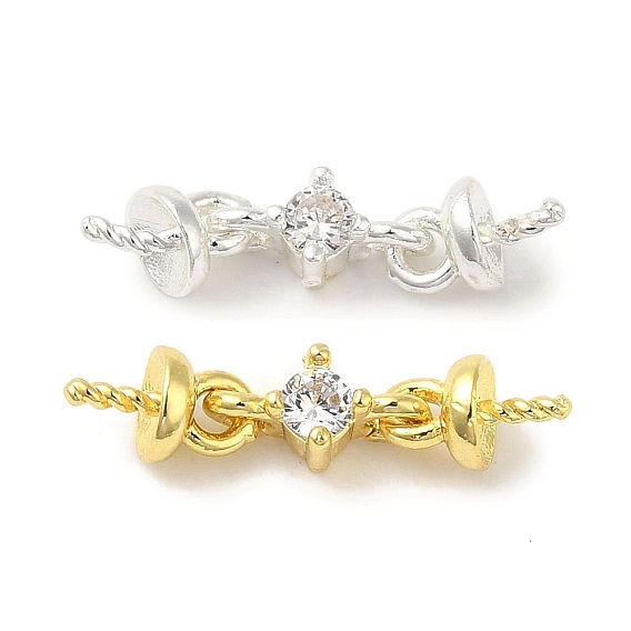 Латунный микро-паве кубический цирконий