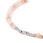 Bracelet rond en perles de verre pour femme