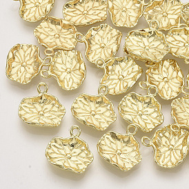 Alloy Charms, Lotus Leaf