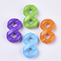 Opaque Acrylic Links Connectors, Number