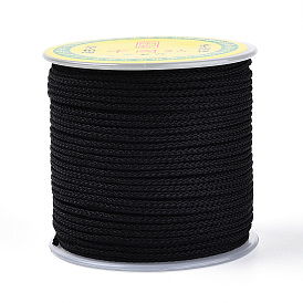 25м нейлоновый шнур с китайским узлом, для изготовления ювелирных изделий, круглые