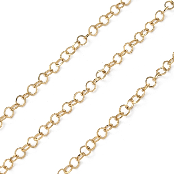 304 из нержавеющей стали цепи Роло, пайки, с катушкой, ионное покрытие (ip)