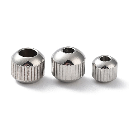 303 из нержавеющей стали бусы, рондель