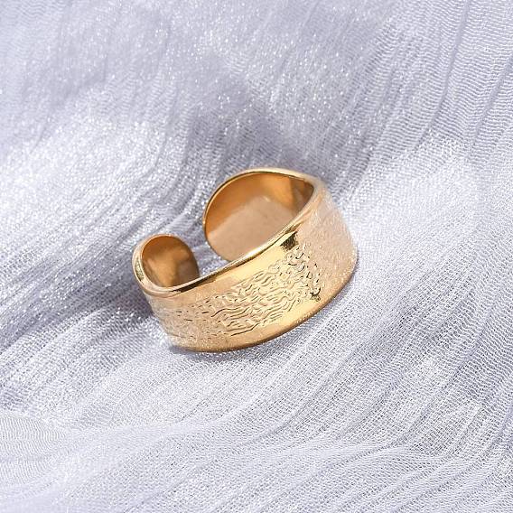 304 открытые манжеты из нержавеющей стали для женщин, ионное покрытие (ip)