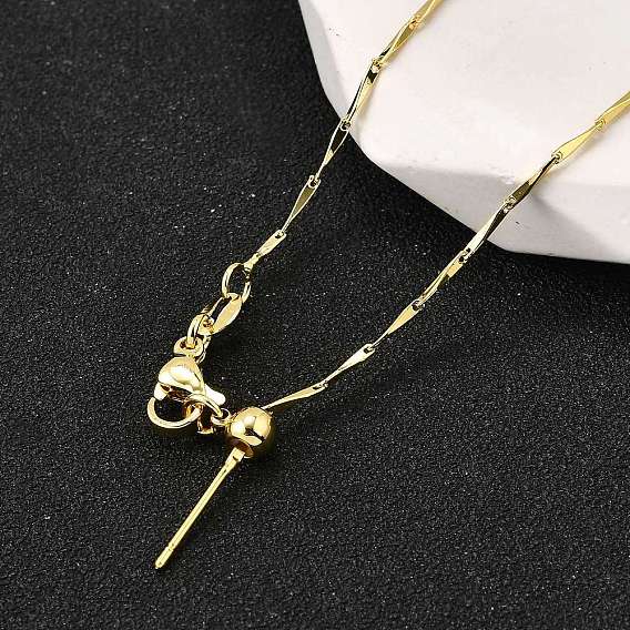 Латунные звенья цепи регулируемые слайдеры ожерелья, без свинца и без кадмия, долговечный, стойки покрытие