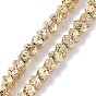 Electroplated Synthetic Lava Rock Beads Strands, Rhombus