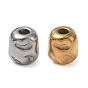 304 Stainless Steel Beads, Hammered Cloumn