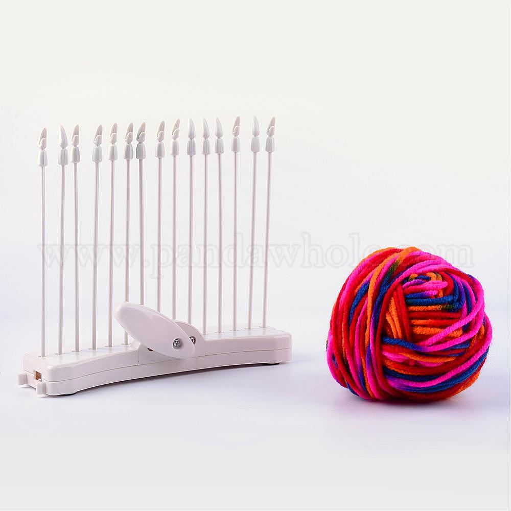 China Factory Plastic Spool Knitting Loom, For Yarn Cord Knitter, with