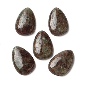 Natural
 Garnet
 Cabochons, Teardrop