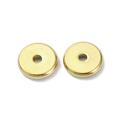 201 Stainless Steel Bead, Flat Round