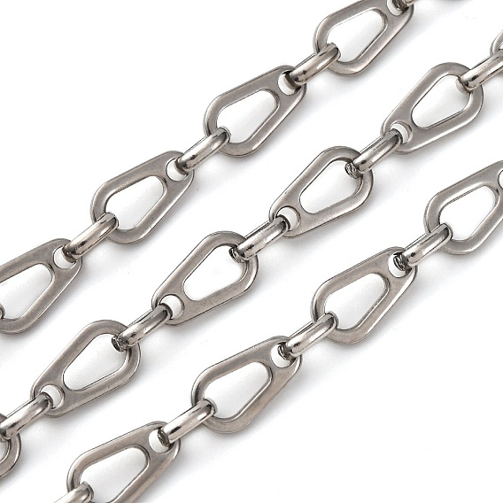 304 Цепи из нержавеющей стали с каплевидными звеньями, несварные