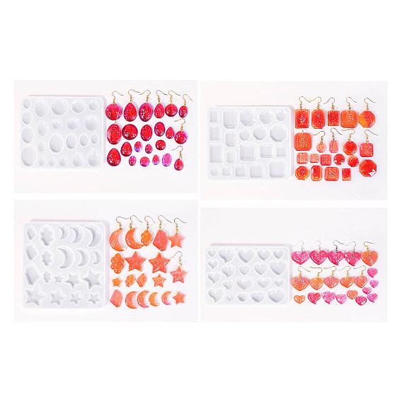 Формы для подвесок своими руками, силиконовые формы для литья, для уф-смолы, изготовление изделий из эпоксидной смолы