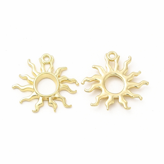 Стойки из пластика с открытыми задними подвесками, без кадмия, без никеля и без свинца, талисманы солнечных лучей