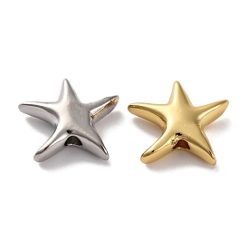 Стойки обшивки латунные бусины, без кадмия и без свинца, долговечный, звезда