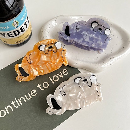 Заколки для волос в форме когтей из ацетата целлюлозы, морской лев