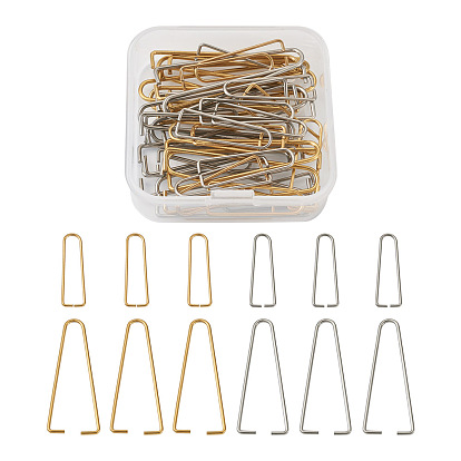 Вакуумное покрытие pvd 304 скобы для ледоруба из нержавеющей стали, зажимы для бисера